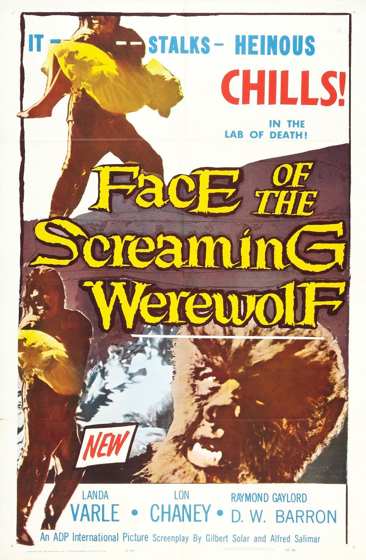 Face Of Screaming Werewolf
