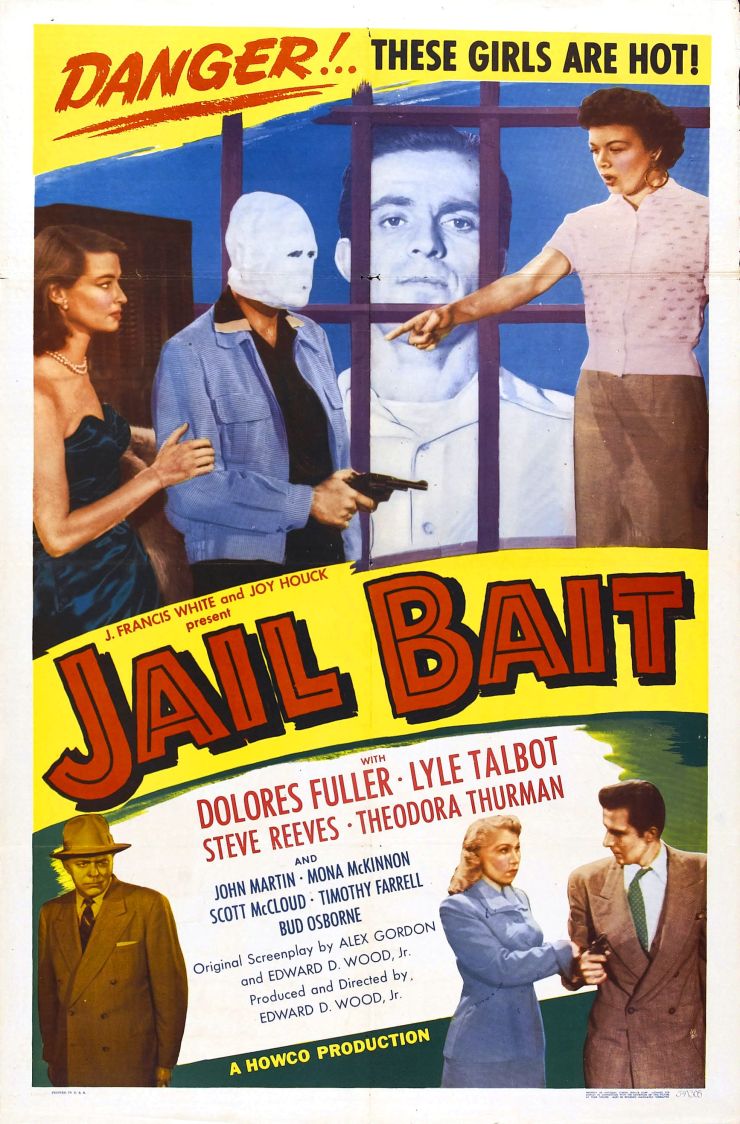 Jail Bait 1954 Poster
