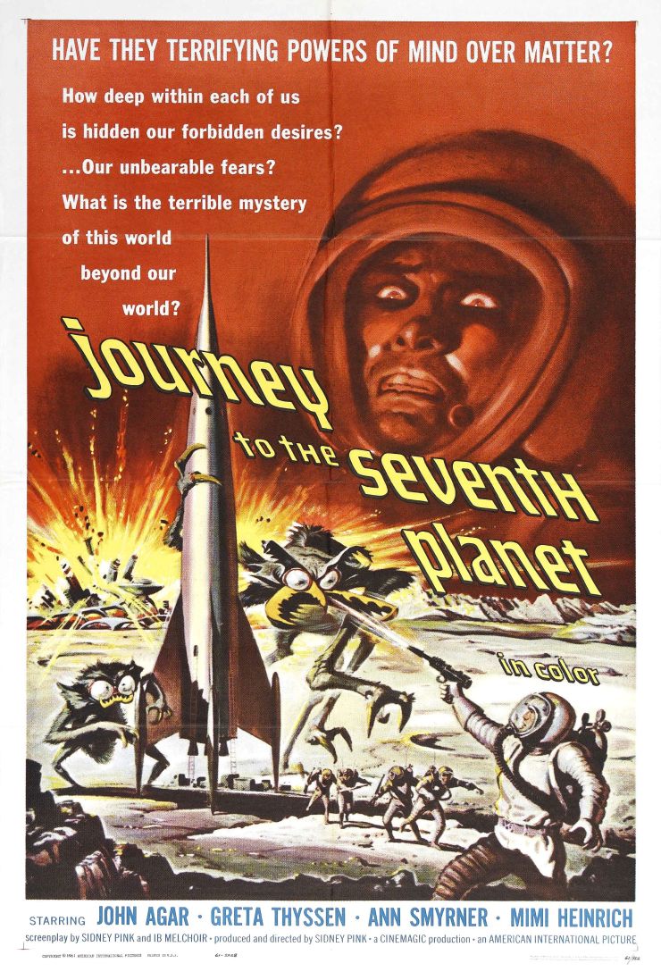 Journey To The Seventh Planet Poster