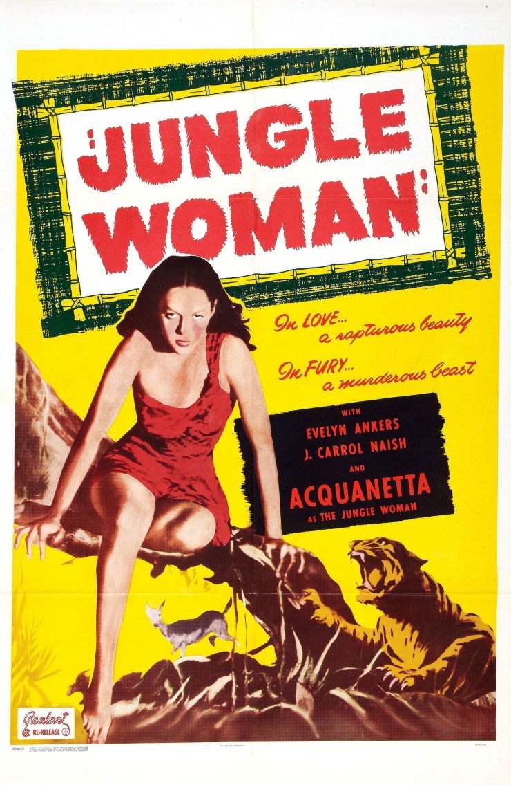 Jungle Woman Poster