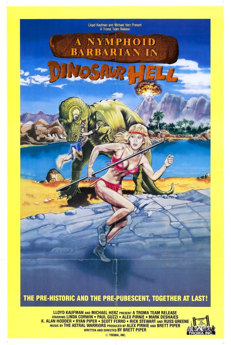Nymphoid Barbarian In Dinosaur Hell